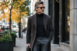 Autumn street style menswear look for fall 2026